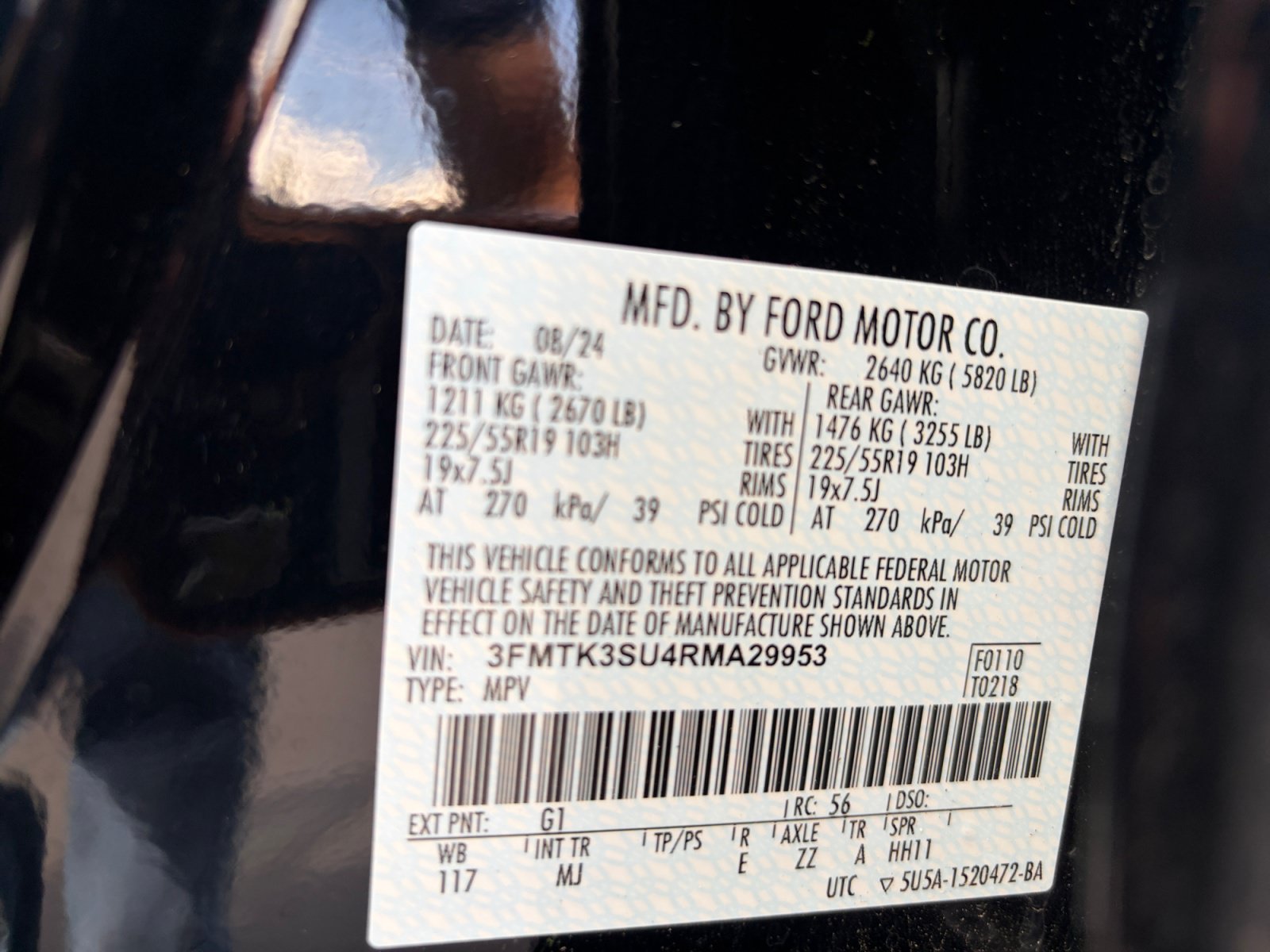 Certified 2024 Ford Mustang Mach-E Premium AWD/4WD image 22