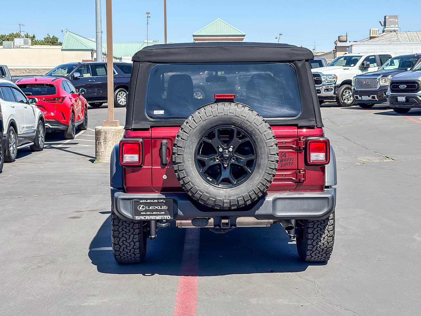 Used 2021 Jeep Wrangler Unlimited Sport AWD/4WD image 4