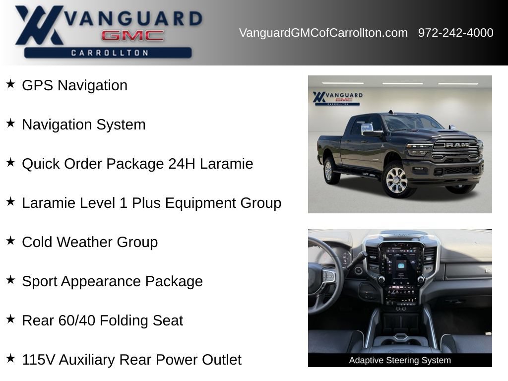 Used 2025 RAM 2500 Laramie w/ Sport Appearance Package AWD/4WD image 6