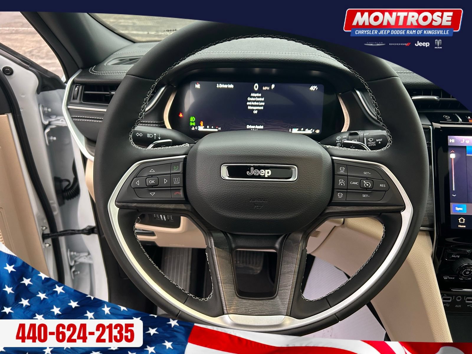 New 2025 Jeep Grand Cherokee L Limited w/ Luxury Tech Group II AWD/4WD image 16