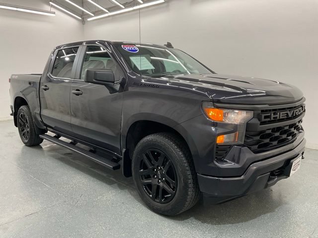 Used 2023 Chevrolet Silverado 1500 Custom w/ LPO, Dark Essentials Package AWD/4WD image 8
