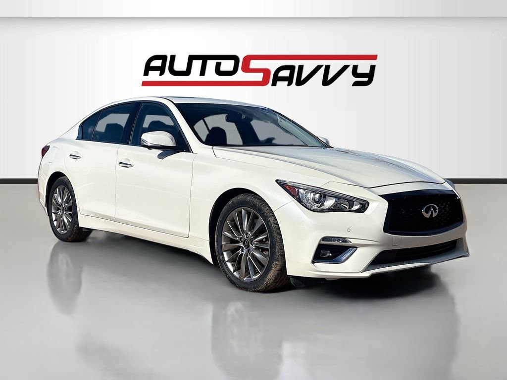 Used 2023 INFINITI Q50 Luxe w/ Cargo Package image 1