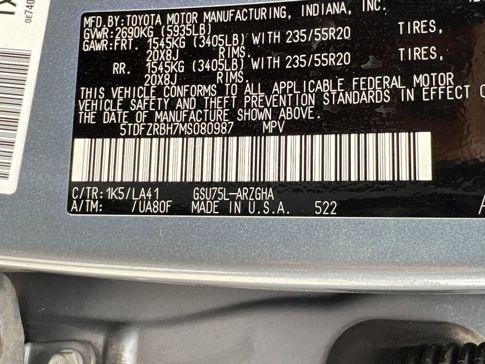 Used 2021 Toyota Highlander Platinum AWD/4WD image 21