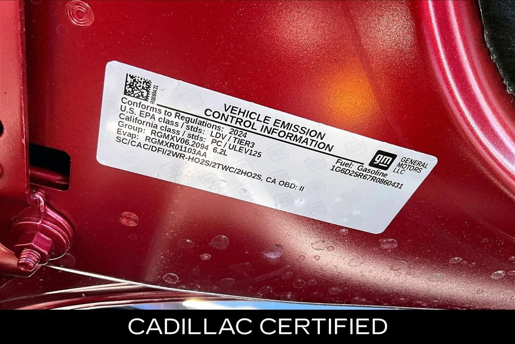 Used 2024 Cadillac CT5 V Blackwing w/ Parking Package RWD image 29