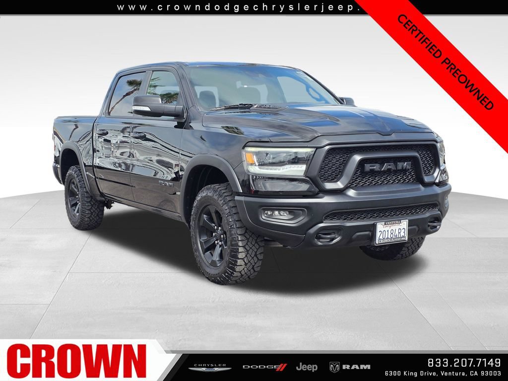 Certified 2022 RAM 1500 Rebel w/ Rebel Level 1 Equipment Group