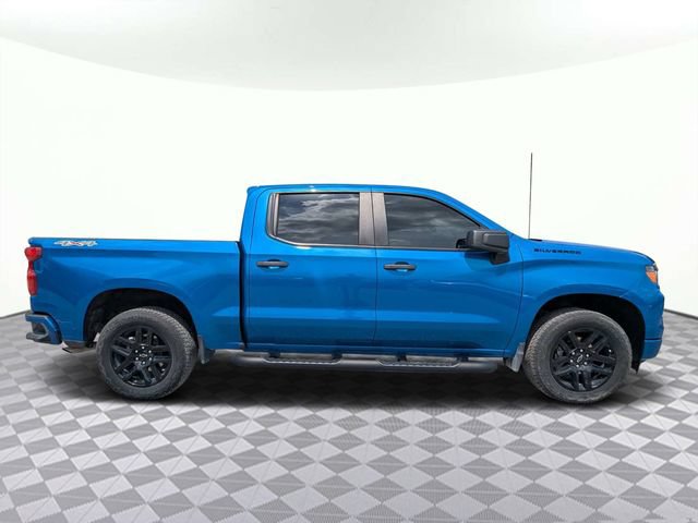 Used 2024 Chevrolet Silverado 1500 Custom w/ Turbomax Blackout Package AWD/4WD image 3
