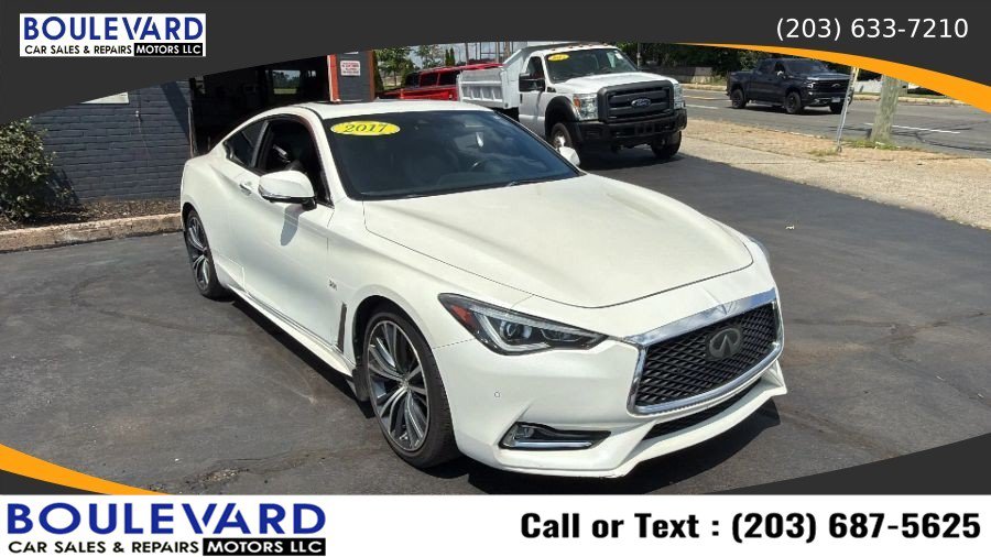 Used 2017 INFINITI Q60 3.0t w/ Premium Plus Package 3.0T AWD/4WD image 1