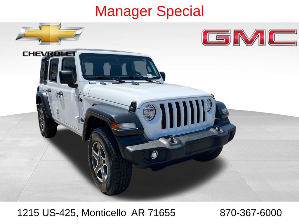 Used 2022 Jeep Wrangler Unlimited Sport AWD/4WD image 1