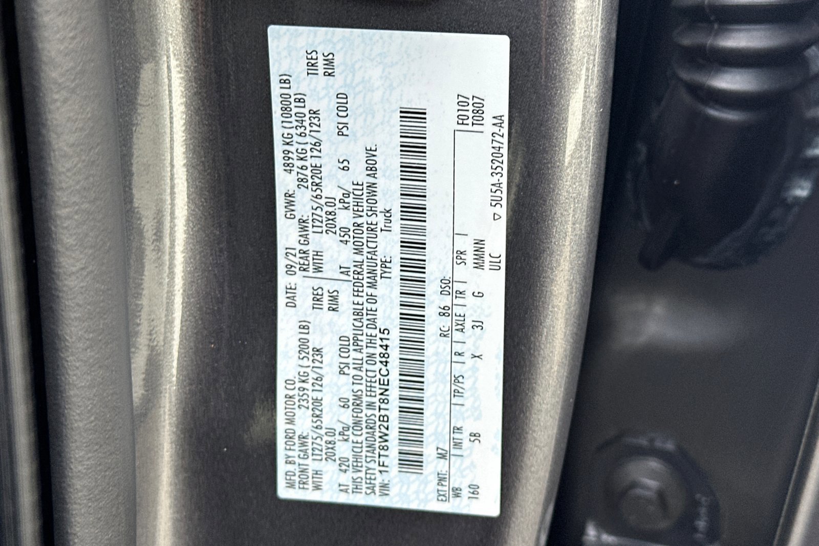 Used 2022 Ford F250 Lariat w/ Black Appearance Package image 28