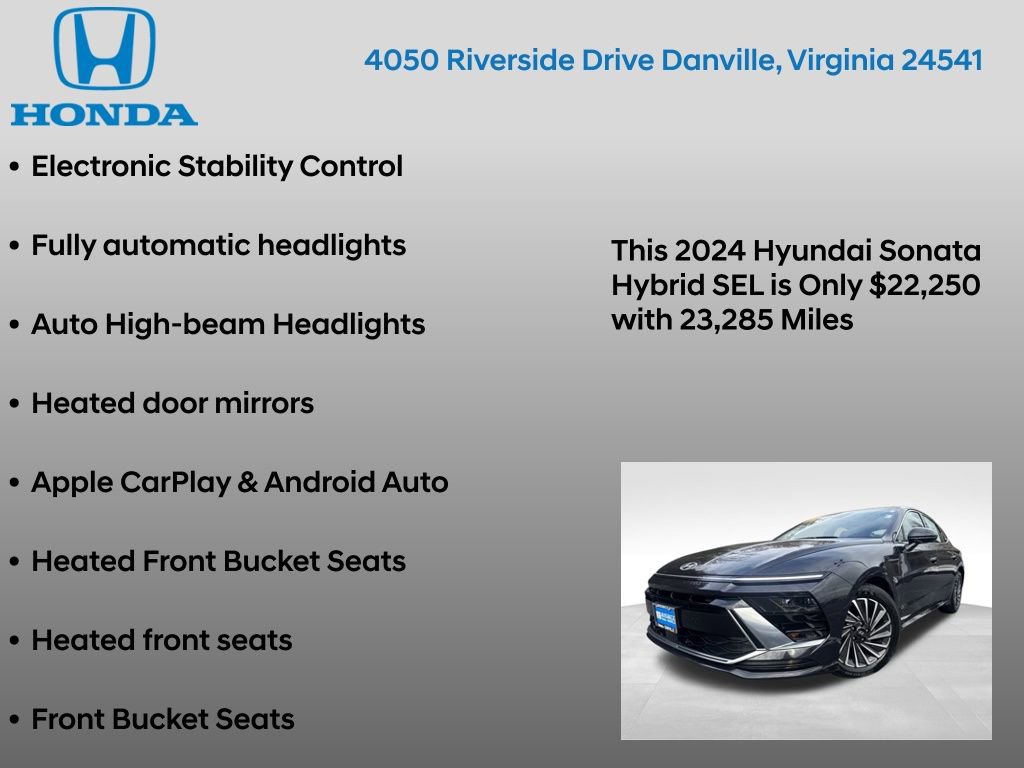 Used 2024 Hyundai Sonata SEL image 17