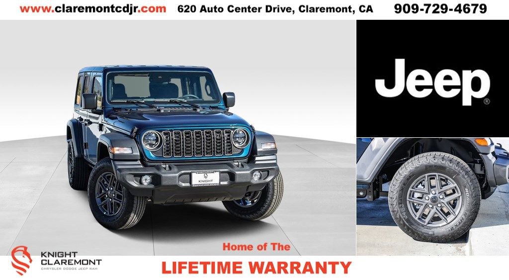New 2025 Jeep Wrangler Sport S