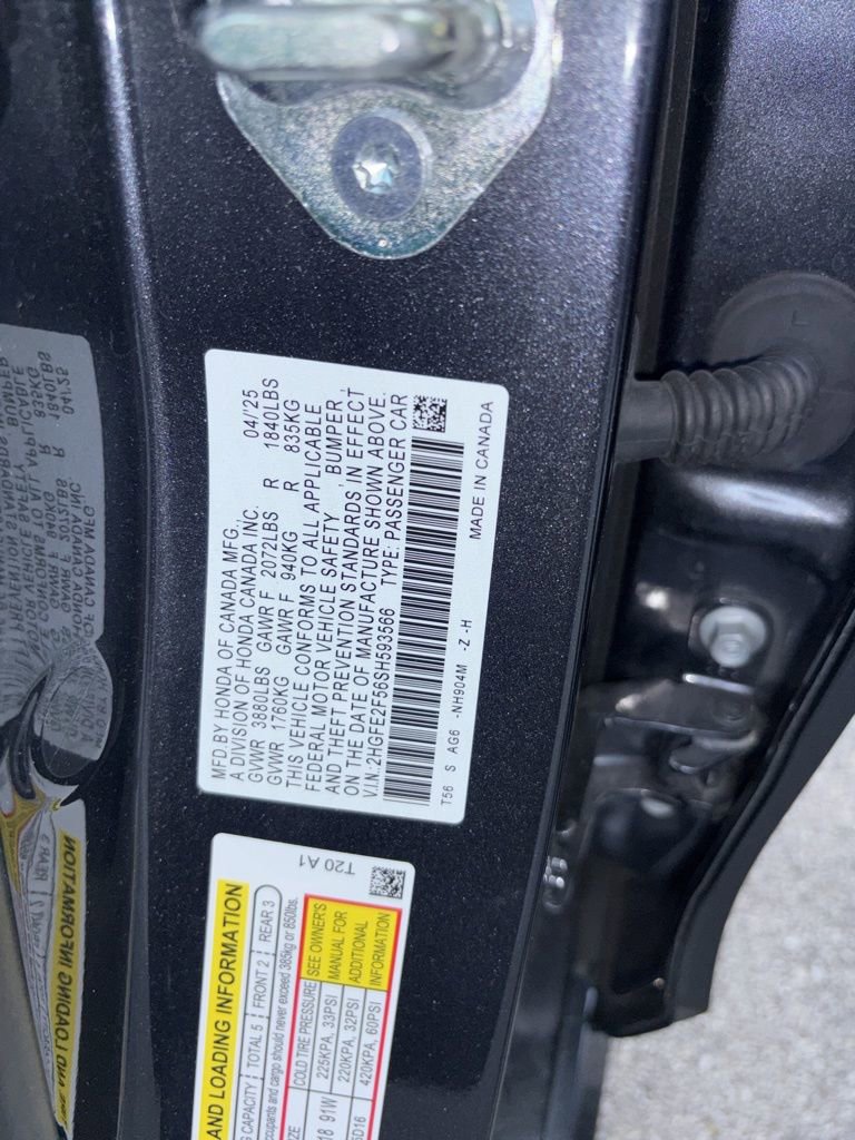 Used 2025 Honda Civic Sport image 33