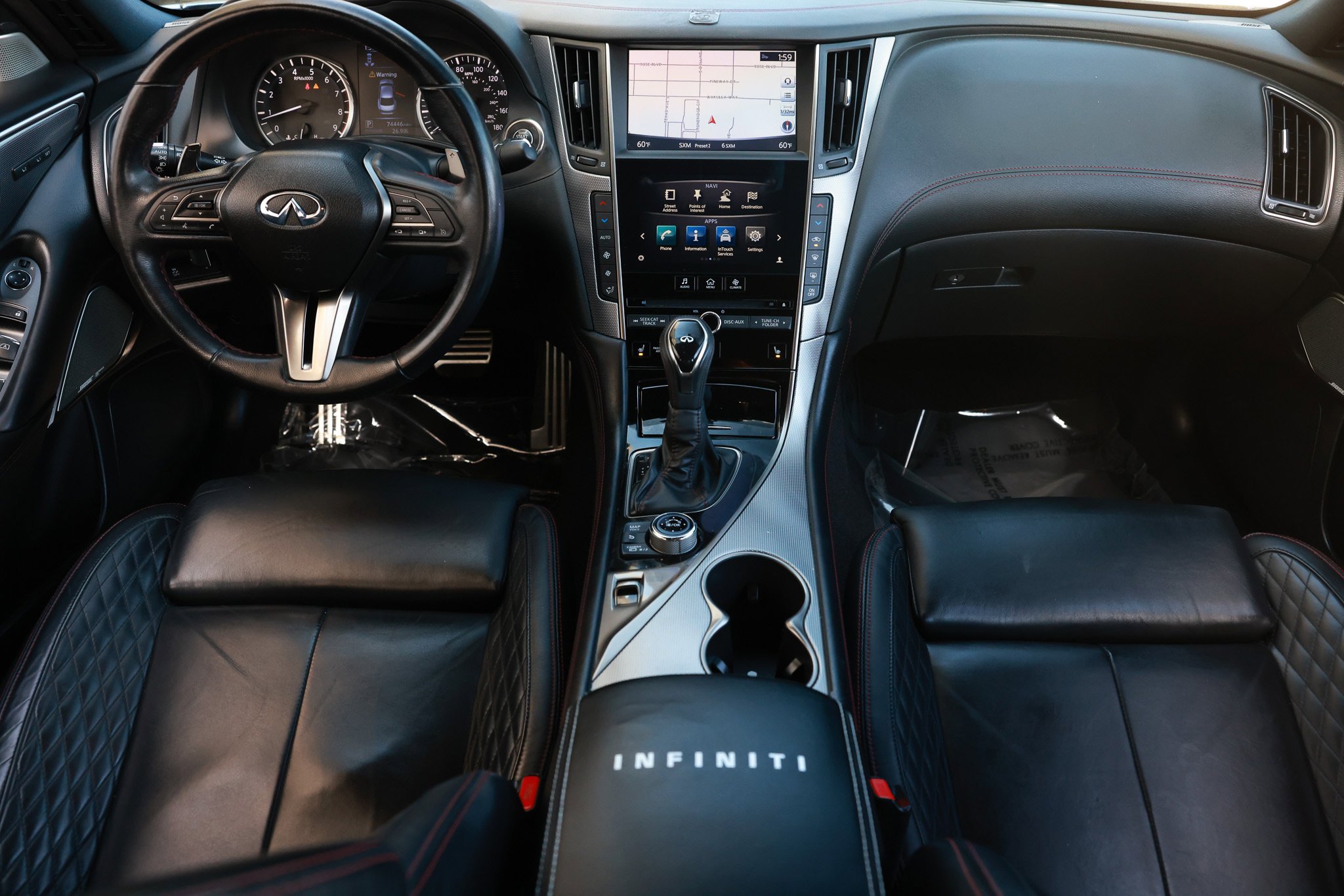 Used 2018 INFINITI Q50 Red Sport 400 w/ Sensory Package (Sport) image 26
