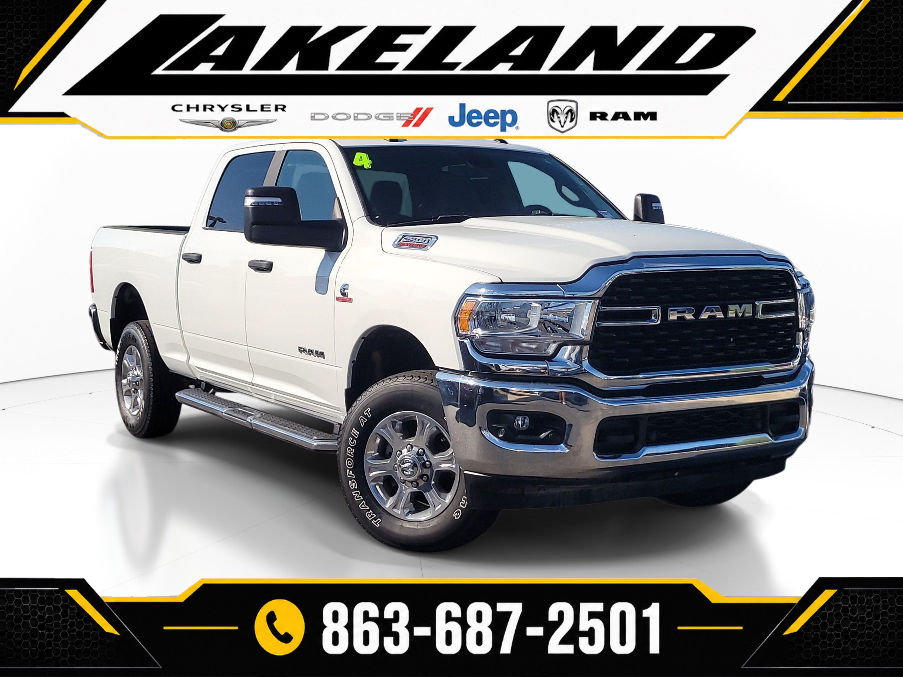 Used 2024 RAM 2500 Big Horn w/ Off Road Package AWD/4WD image 1