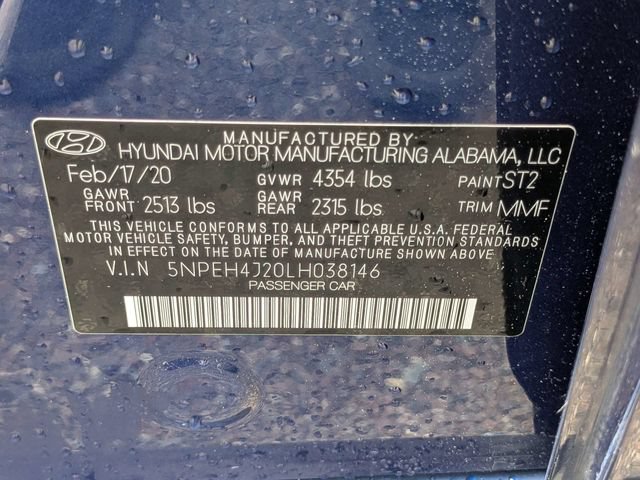 Used 2020 Hyundai Sonata Limited w/ Cargo Package FWD image 18