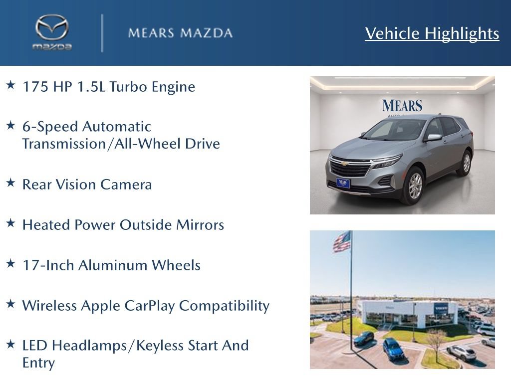 Used 2023 Chevrolet Equinox LT AWD/4WD image 2
