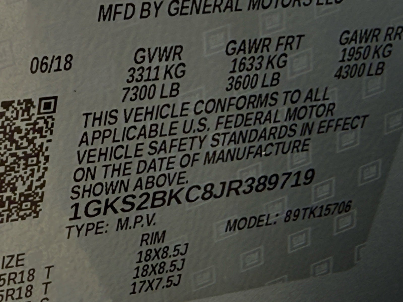 Used 2018 GMC Yukon SLT w/ Open Road Package image 29