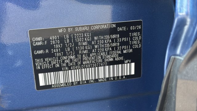 Certified 2026 Subaru Forester Touring AWD/4WD image 29