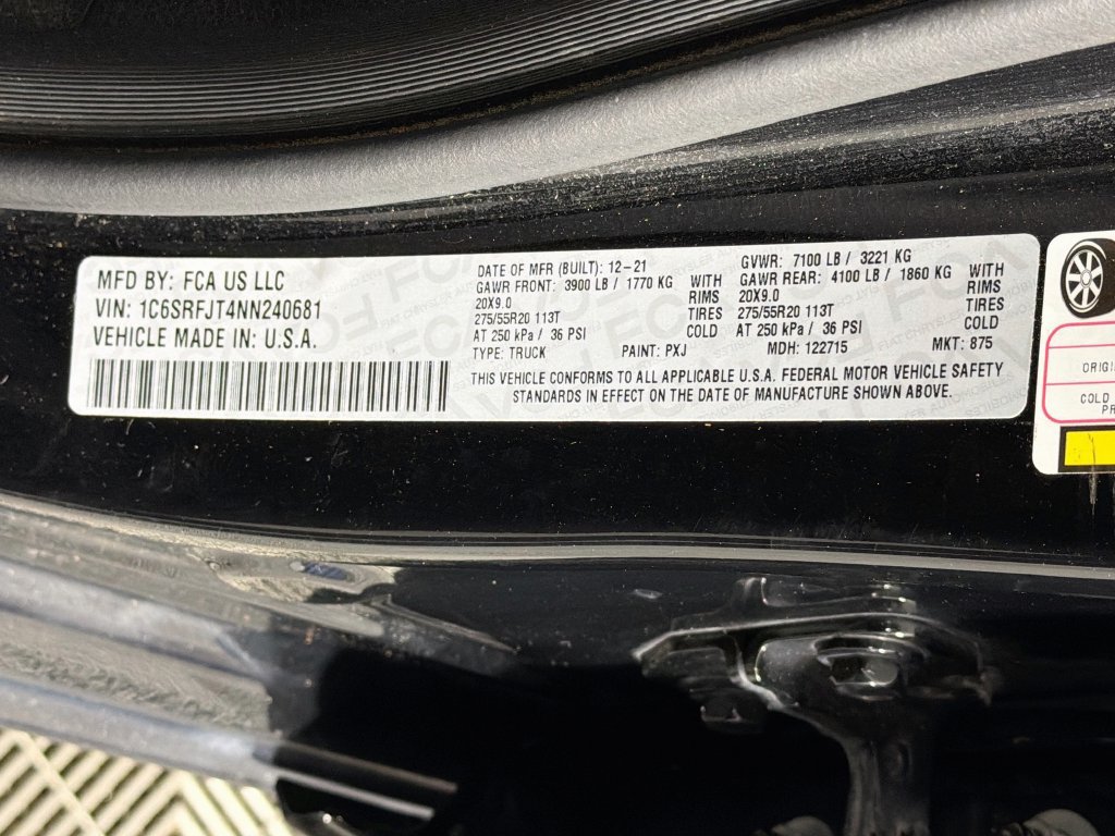 Used 2022 RAM 1500 Laramie w/ Sport Appearance Package AWD/4WD image 30