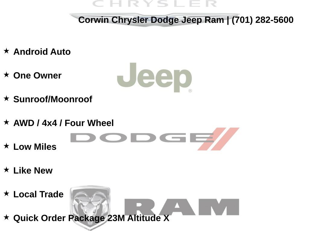Certified 2023 Jeep Grand Cherokee Altitude AWD/4WD image 16