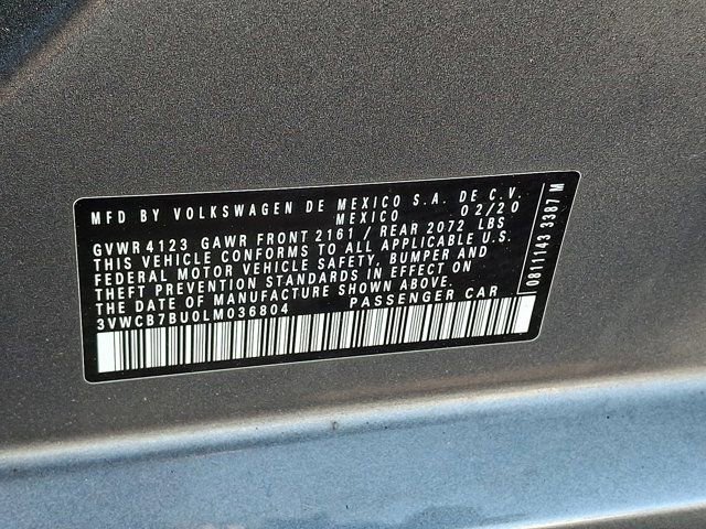 Used 2020 Volkswagen Jetta SE FWD image 32