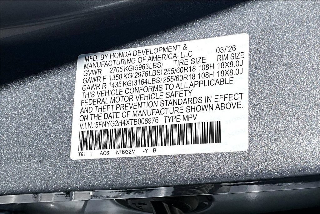 Used 2026 Honda Pilot EX-L image 16