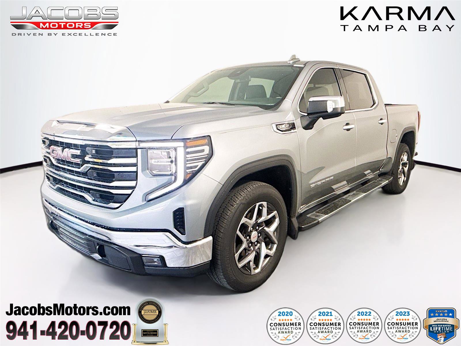 Used 2023 GMC Sierra 1500 SLT w/ SLT Premium Package RWD image 1