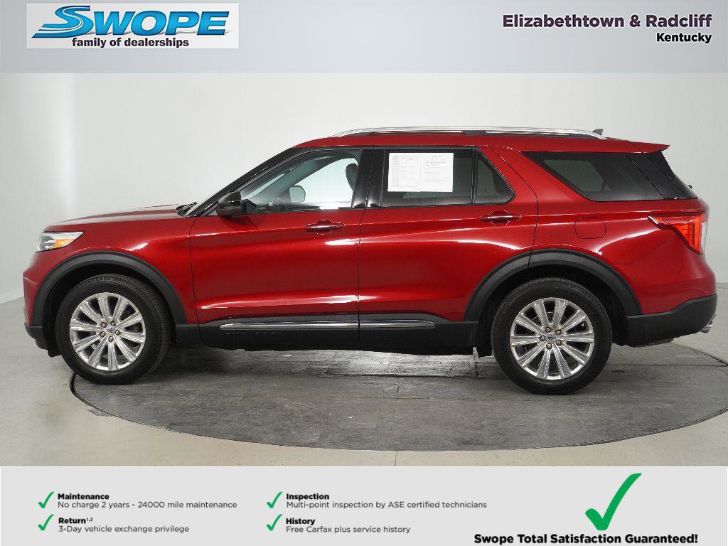 Certified 2021 Ford Explorer Limited w/ Equipment Group 301A image 6