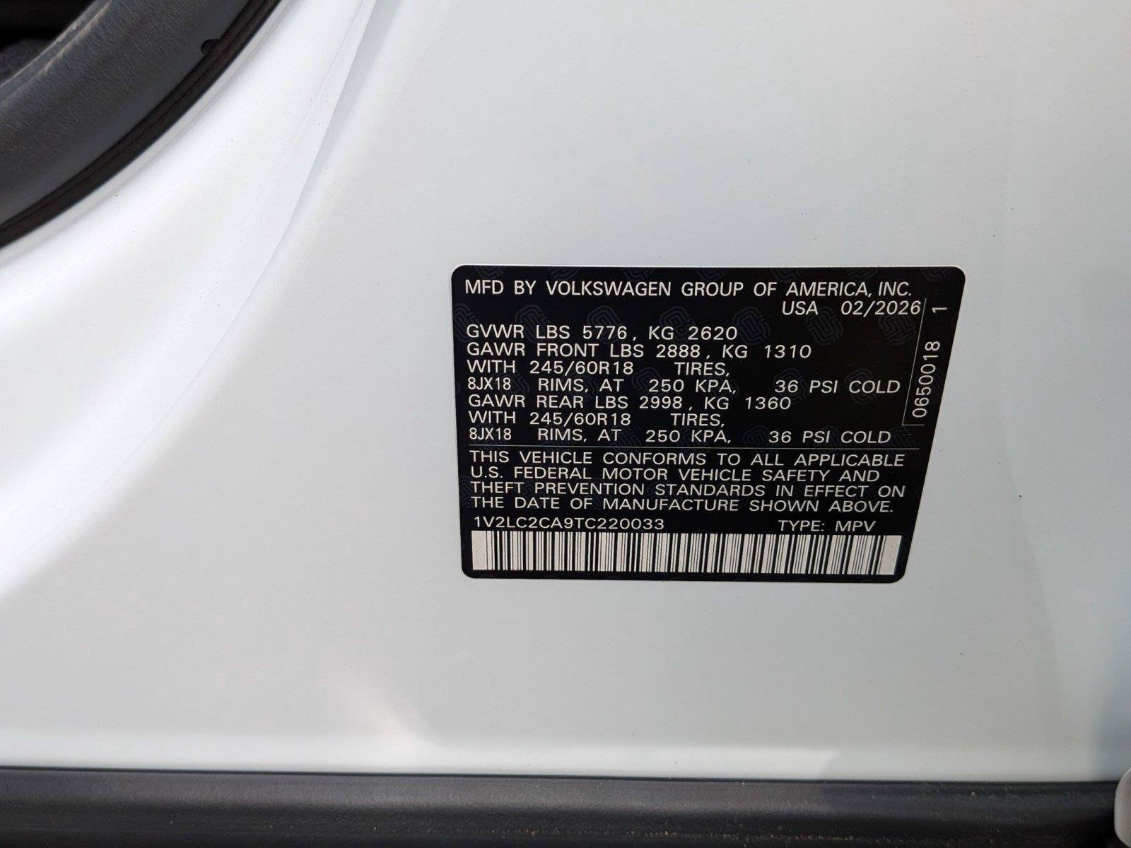 New 2026 Volkswagen Atlas Cross Sport SE AWD/4WD image 10