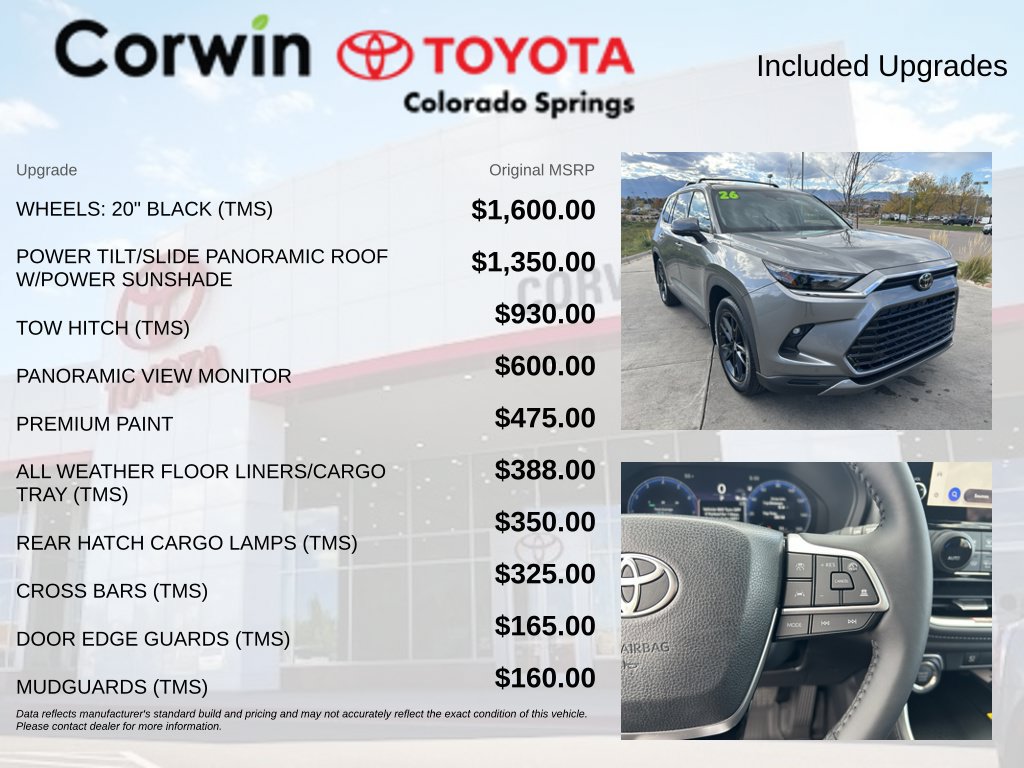 Used 2026 Toyota Grand Highlander AWD image 4