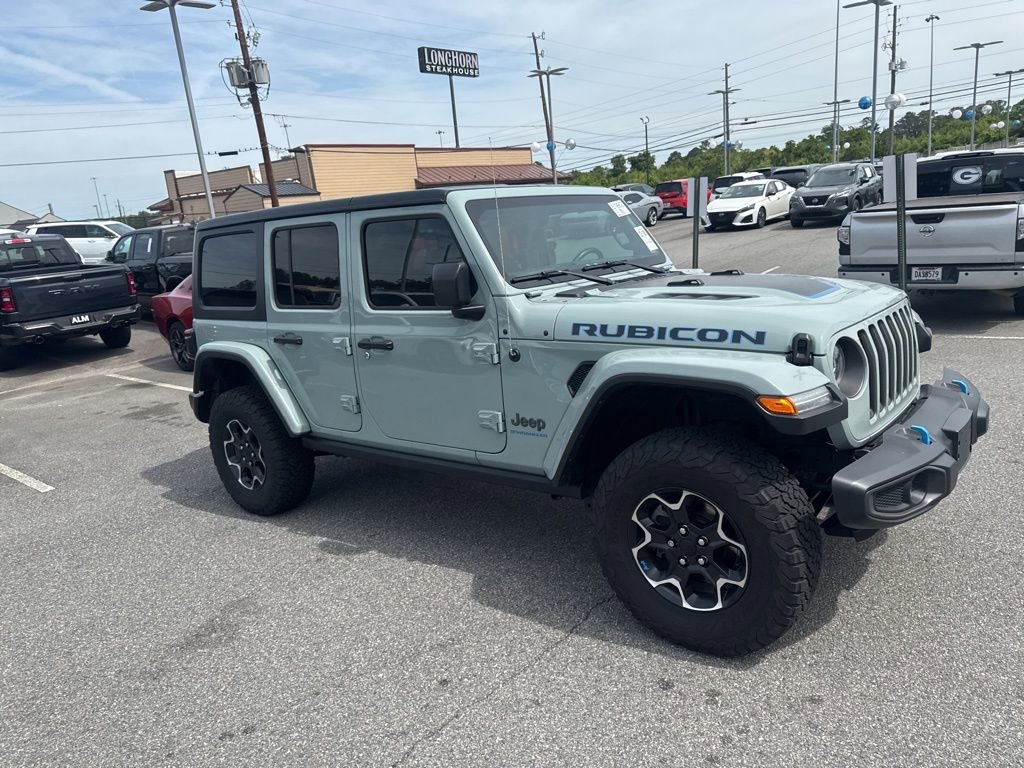 Used 2023 Jeep Wrangler Unlimited Rubicon 4xe w/ Cold Weather Group image 4