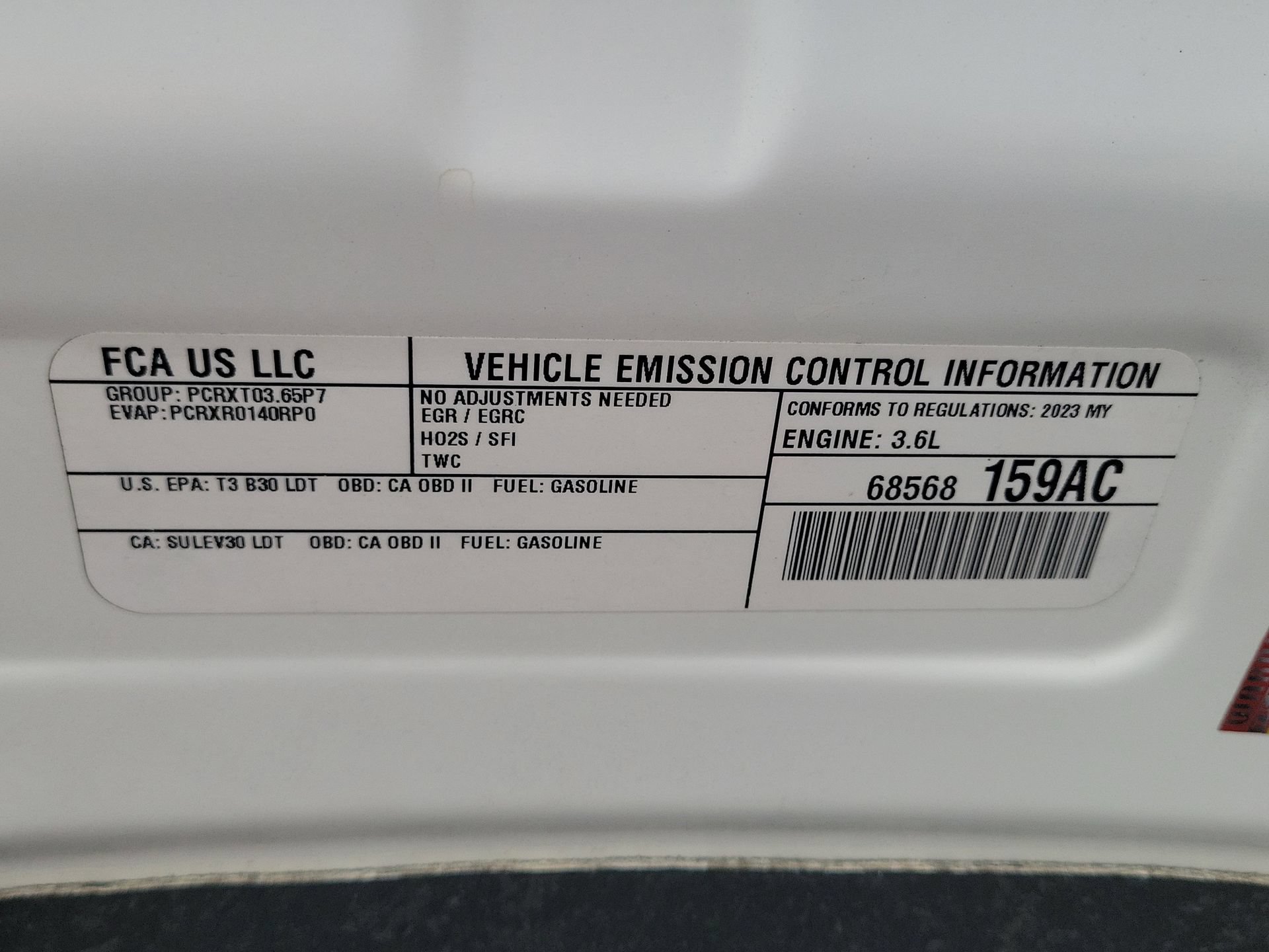 Certified 2023 Chrysler Voyager LX FWD image 24