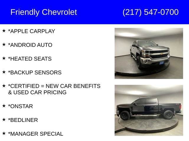 Certified 2017 Chevrolet Silverado 1500 LT w/ All Star Edition AWD/4WD image 6