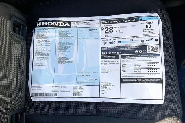 New 2025 Honda CR-V EX image 14