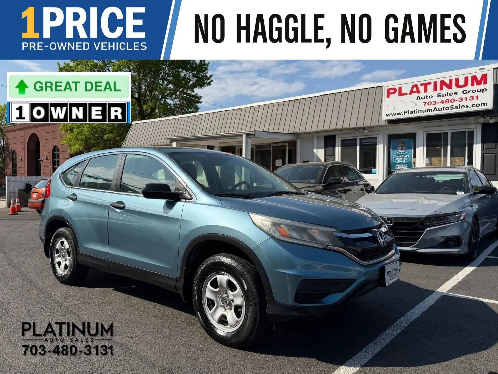 Used 2015 Honda CR-V LX image 1