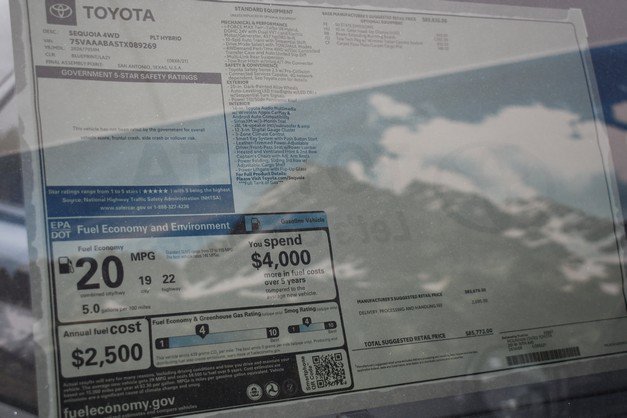 New 2026 Toyota Sequoia Platinum image 17