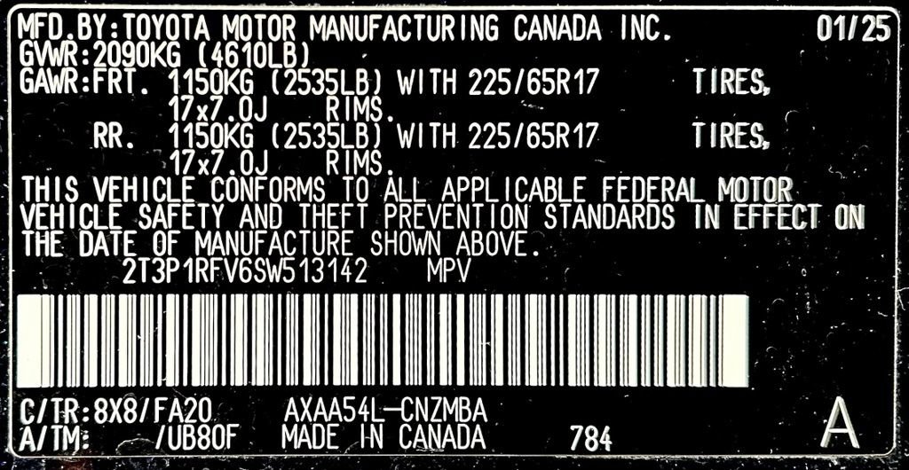 Certified 2025 Toyota RAV4 XLE AWD/4WD image 24