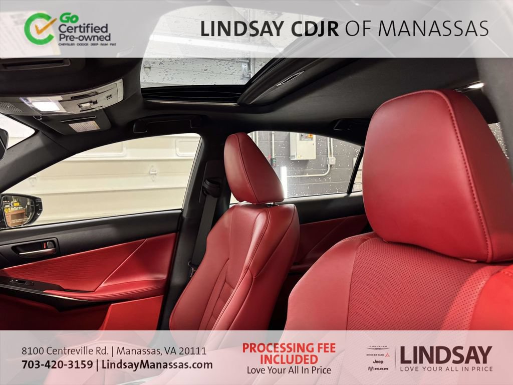Used 2023 Lexus IS 350 F Sport w/ Memory Package RWD image 19