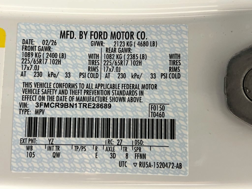 Used 2026 Ford Bronco Sport Big Bend AWD/4WD image 35