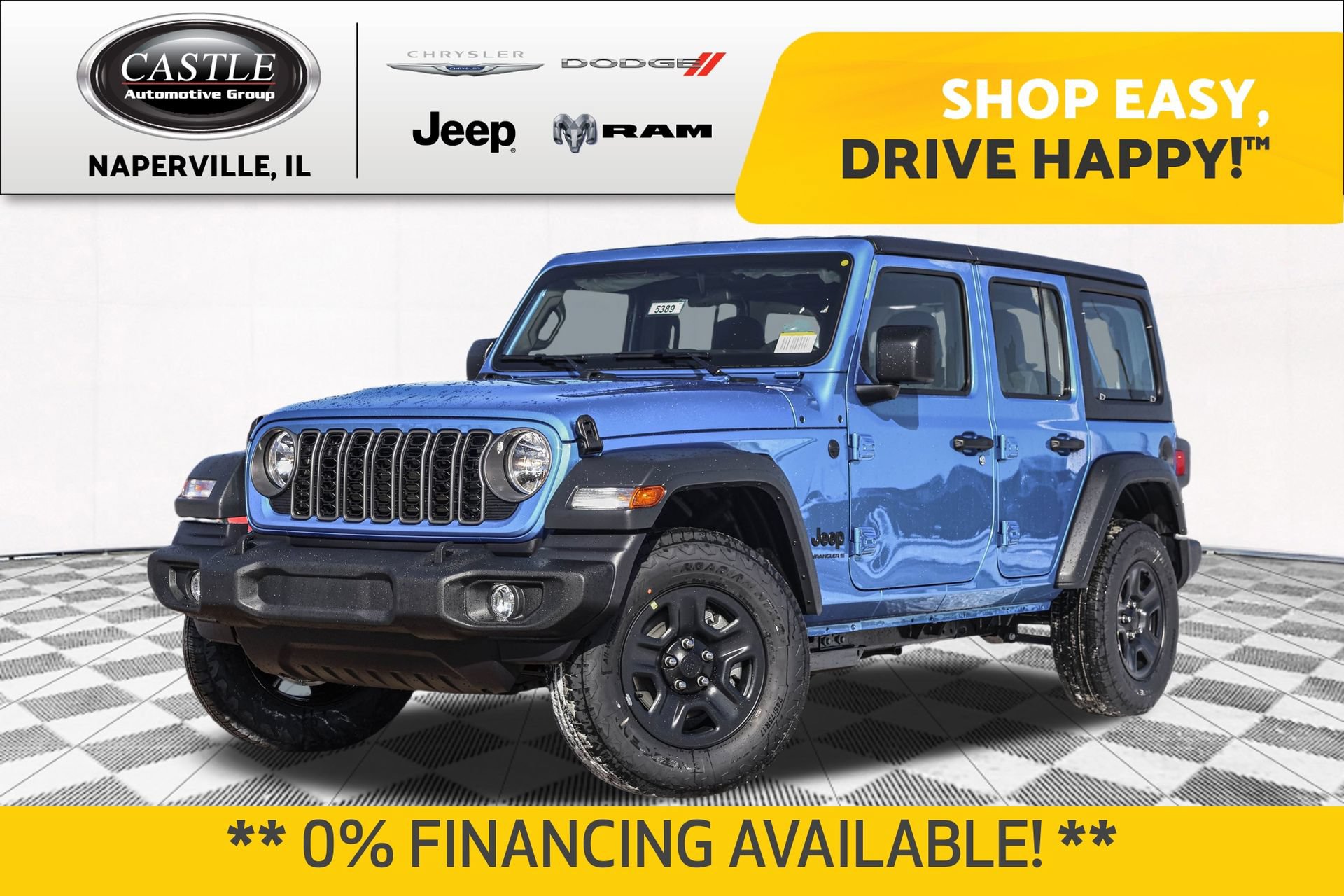 New 2026 Jeep Wrangler Unlimited Sport AWD/4WD image 1