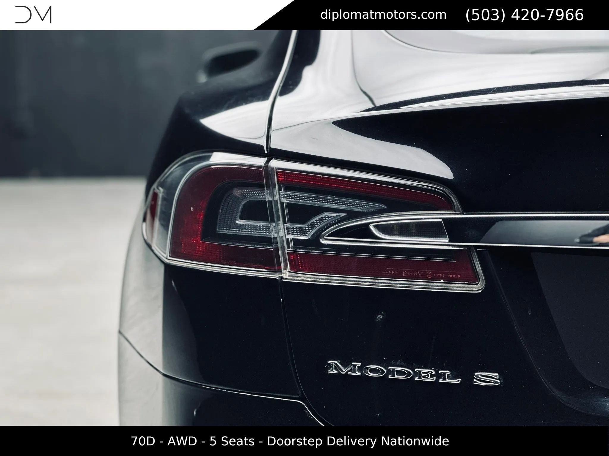 Used 2015 Tesla Model S 70D AWD/4WD image 15
