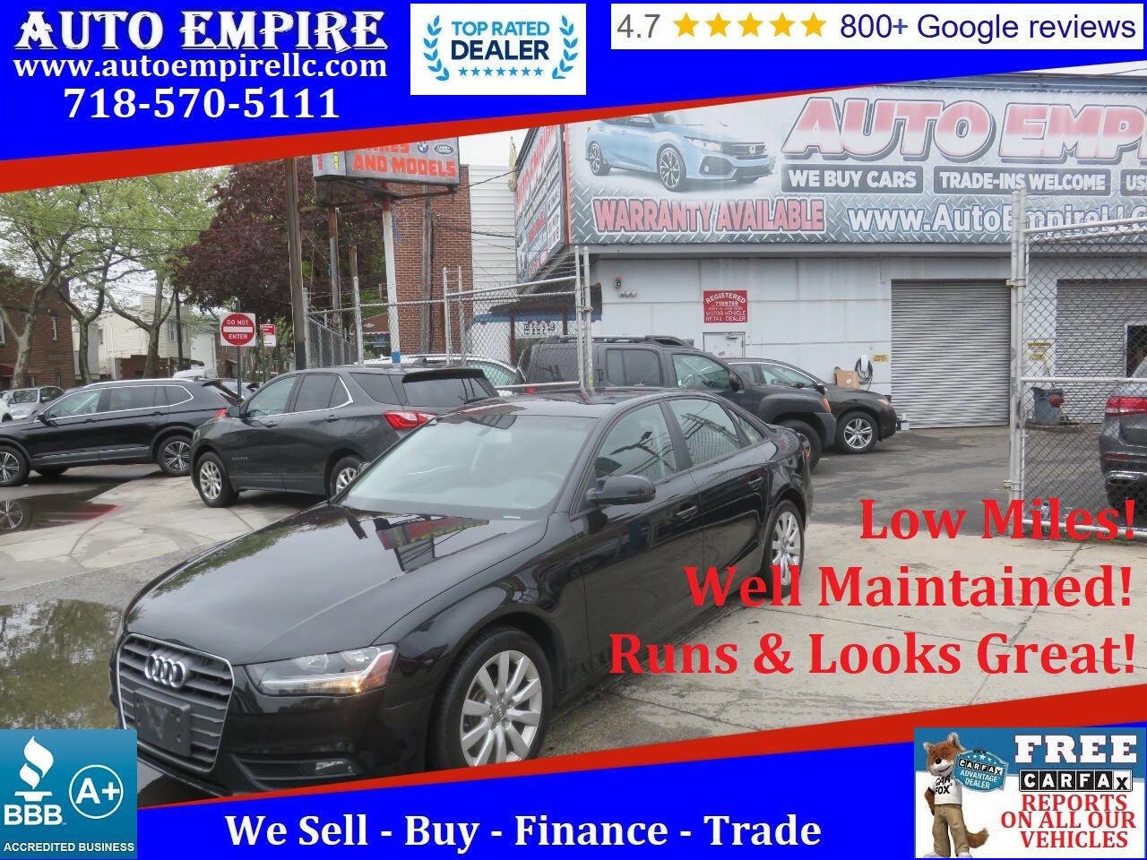 Used 2013 Audi A4 2.0T Premium w/ Convenience Pkg