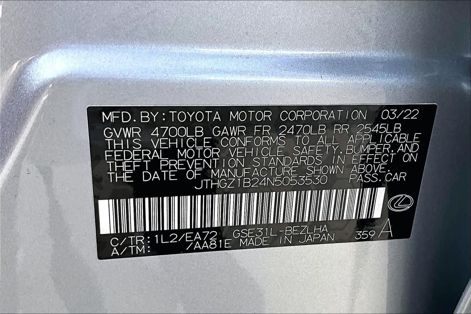 Used 2022 Lexus IS 350 F Sport w/ Accessory Package image 29