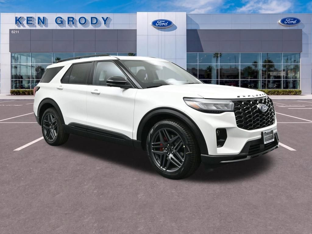 New 2025 Ford Explorer ST w/ Sun And Sound Package AWD/4WD 360° Tour