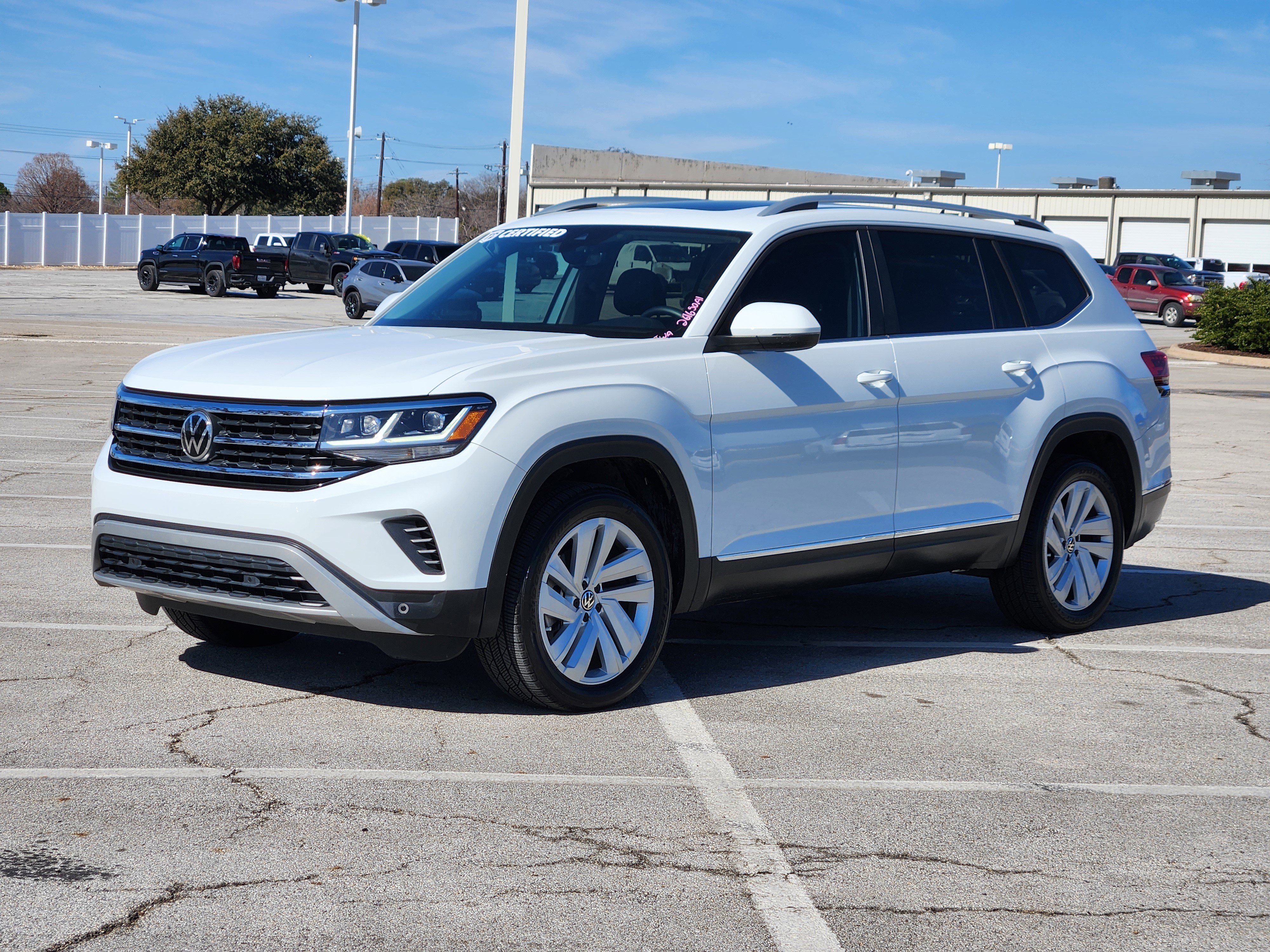 Used 2021 Volkswagen Atlas SEL image 3
