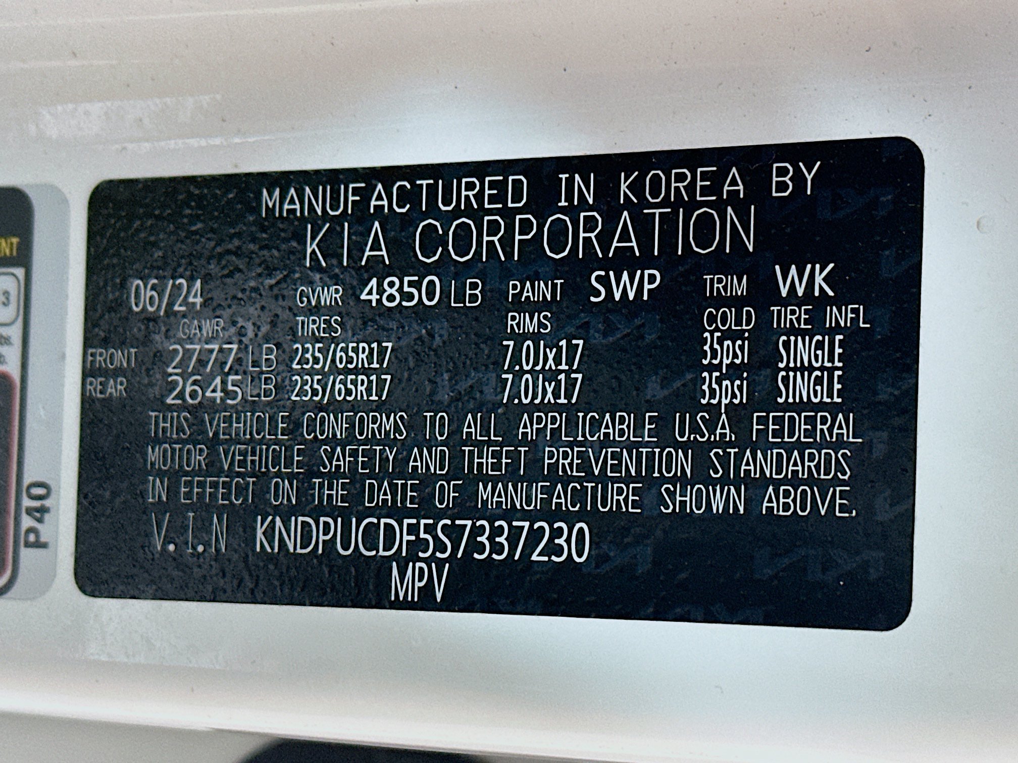 Certified 2025 Kia Sportage LX AWD/4WD image 30