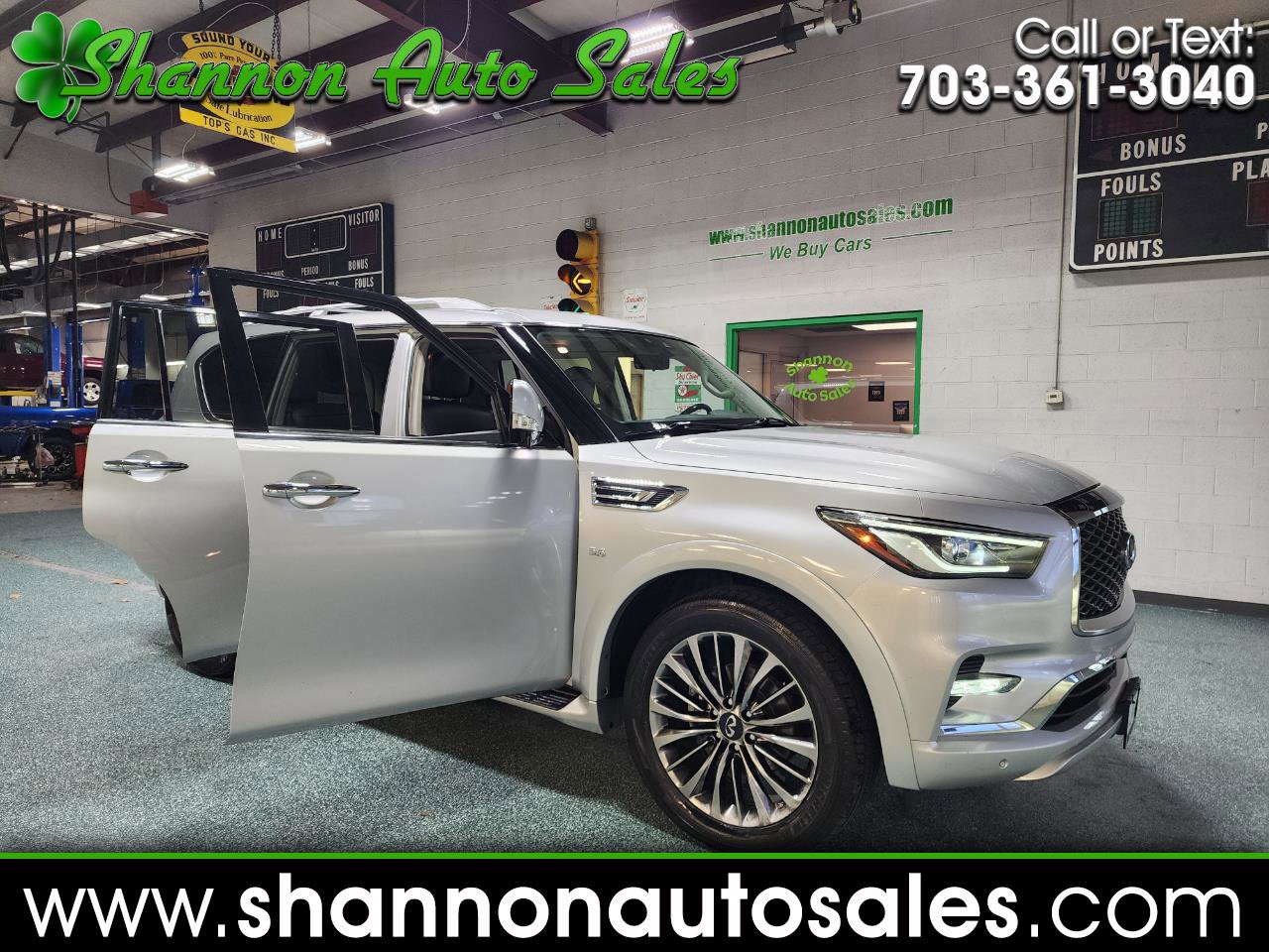 Used 2020 INFINITI QX80 Luxe w/ 22" Wheel Package