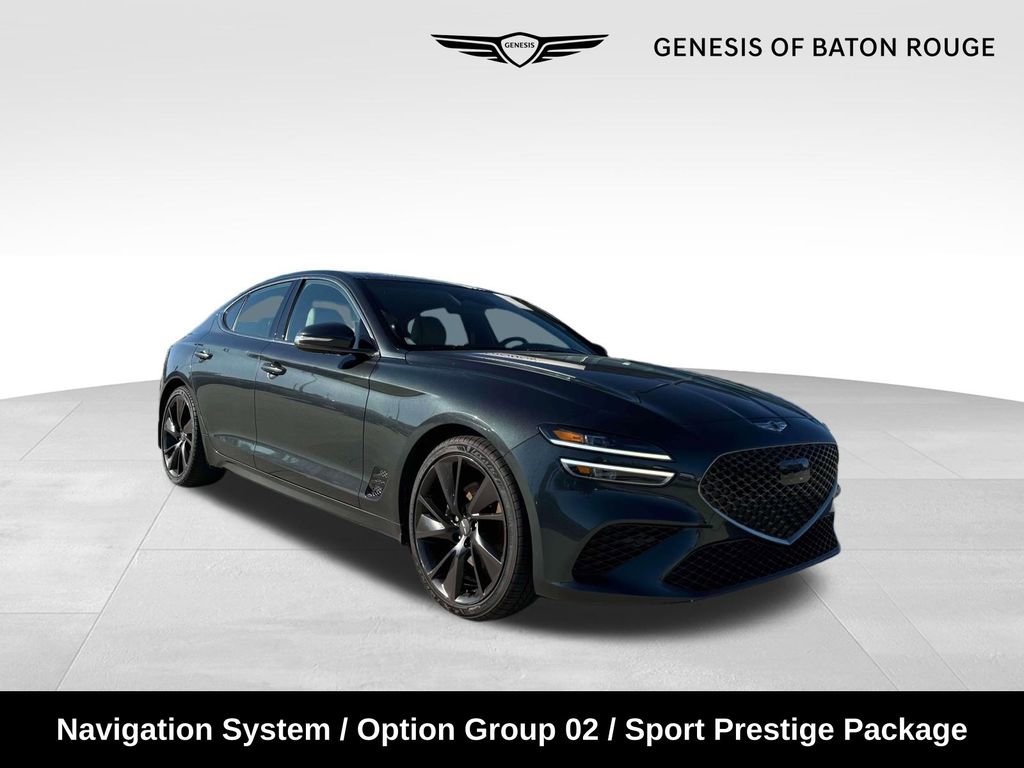 Used 2023 Genesis G70 2.0T w/ Sport Prestige Package image 1