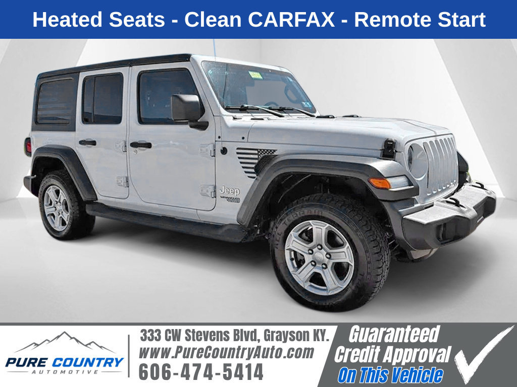 Used 2019 Jeep Wrangler Unlimited Sport S AWD/4WD image 1
