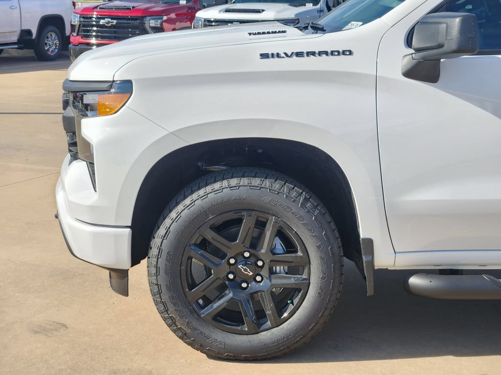 New 2026 Chevrolet Silverado 1500 Custom w/ Turbomax Blackout Package AWD/4WD image 5
